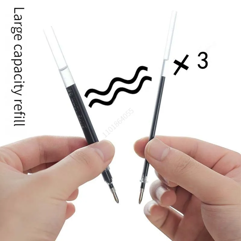 0.5/0.7/1.0mm Large Capacity Gel Pen Signature Business Pen Calligraphy Pen Ballpoint pen For School Office Writing Stationery