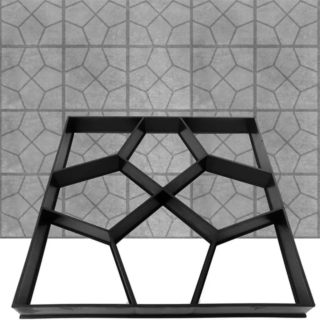 Walk Path Maker Pathmate Stone Paver Outdoor Reusable Concrete DIY Pav Suitable for Garden Walkway Patio Yard