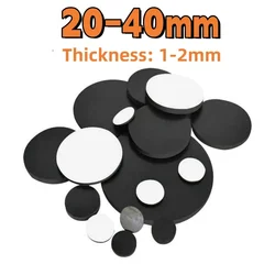 Magnetic Sheets 20/25/30/35 Round Magnet Dots Self Adhesive Disc Magnets Round Rubber Soft Magnetic Sheet DIY Craft Fridge Decor