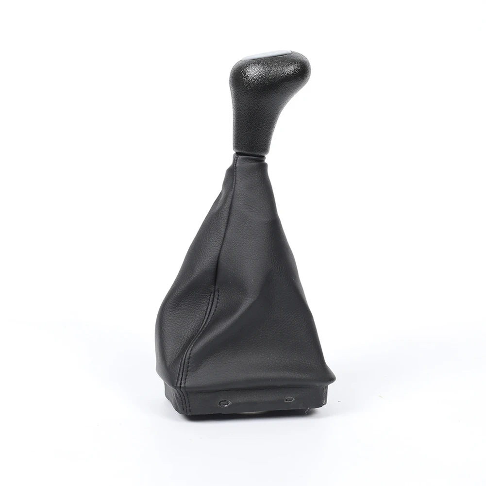 

As Shown In The Picture W208 CLK Leather Shift Knob Long-lasting Durability Custom Fit For Mercedes ABS And PU Material