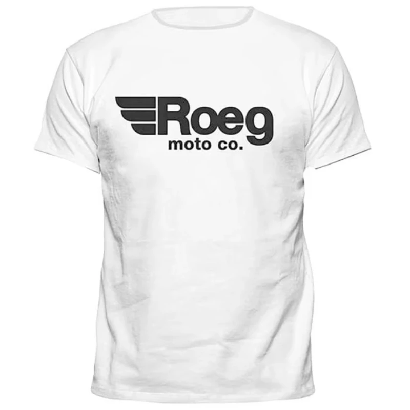 2025 new Roeg Logo T-shirt pattern print short sleeves, summer cotton crew neck T-shirt unisex loose comfortable top