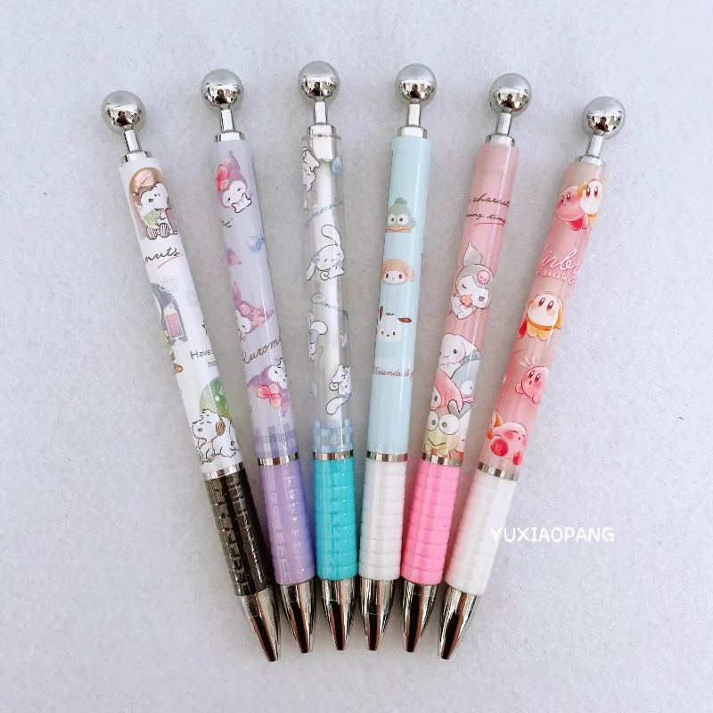 Kirby Snoopy Qualify Japan Kamio Limited Edition Automatic Pencil 0.5mm Soft Rubber Grip Pad Hand Protection Activity Pencil