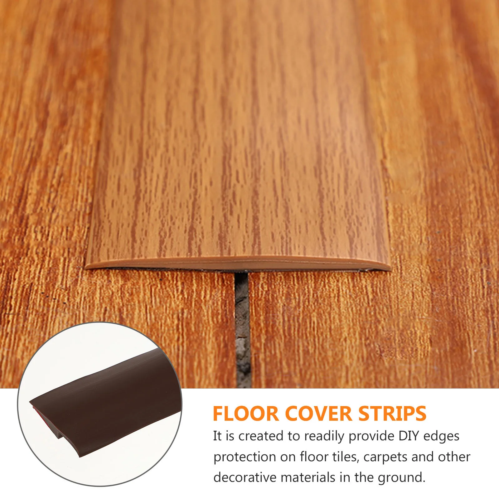 Threshold Strip Floor Pvc Self Adhesive Edge Protection For Tiles Carpets Gap Covering Strip