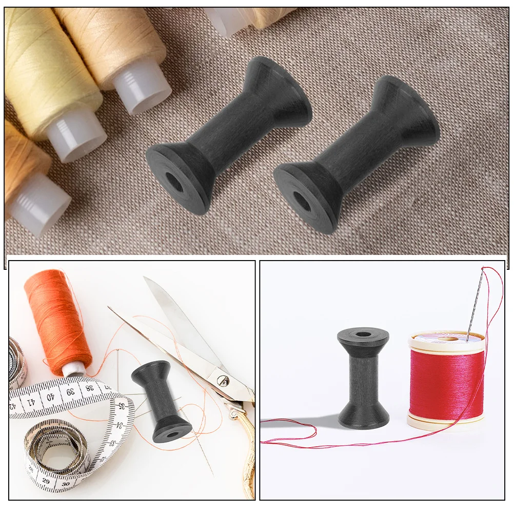 15 قطعة بكرات خشبية فارغة لخياطة الموضوع سلك الغزل لف الحرفية تخزين حامل خمر نمط بكرة المنظم