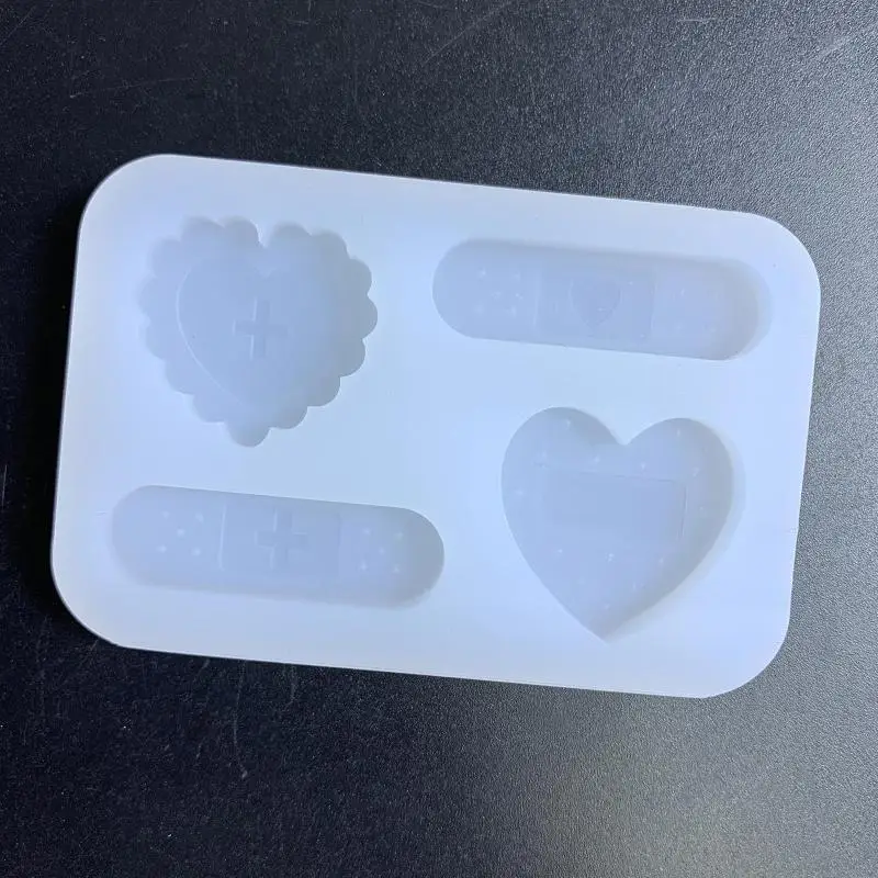 G6KA Love Filled Small Parts Resin Mold Crystal Silicone Mold