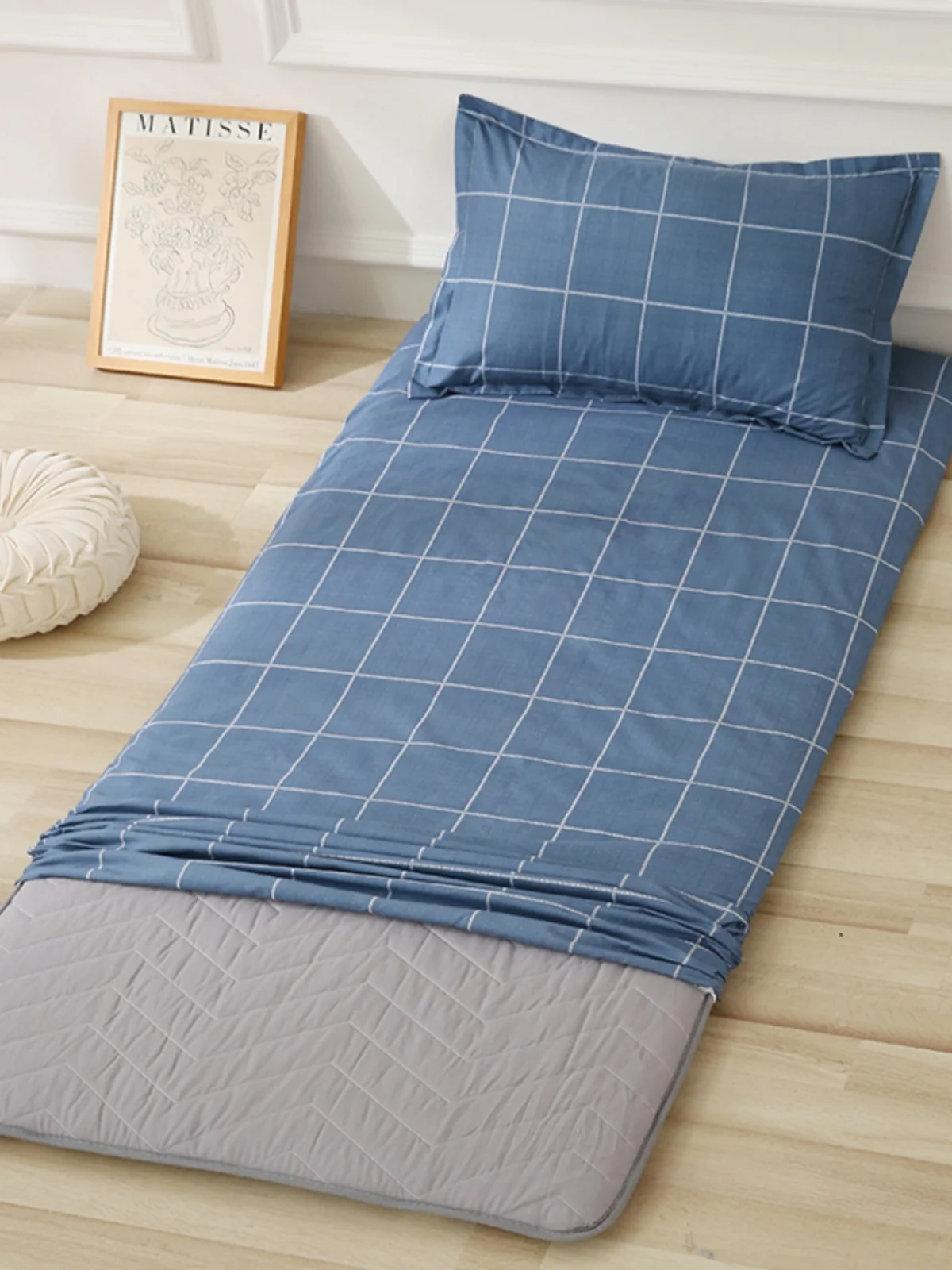 Removable Single Bed Quilt Cover Full Wrap 90x200 Dormi Special Use Skin-friendly Home Use Quilt Envelope Double Size