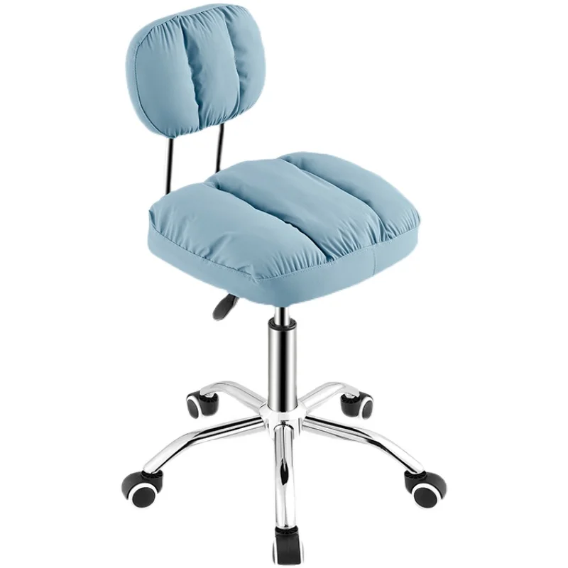 Barber chair rotary lifting round stool hairdressing stool pulley haircut stool beauty salon