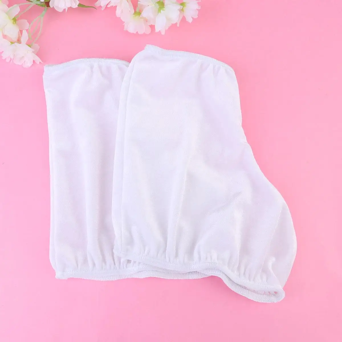 

Skate Boot Covers Velvet Elastic Anti scratch Ice Shoe Sleeve Protectors White Color Durability Hockey Sports Team