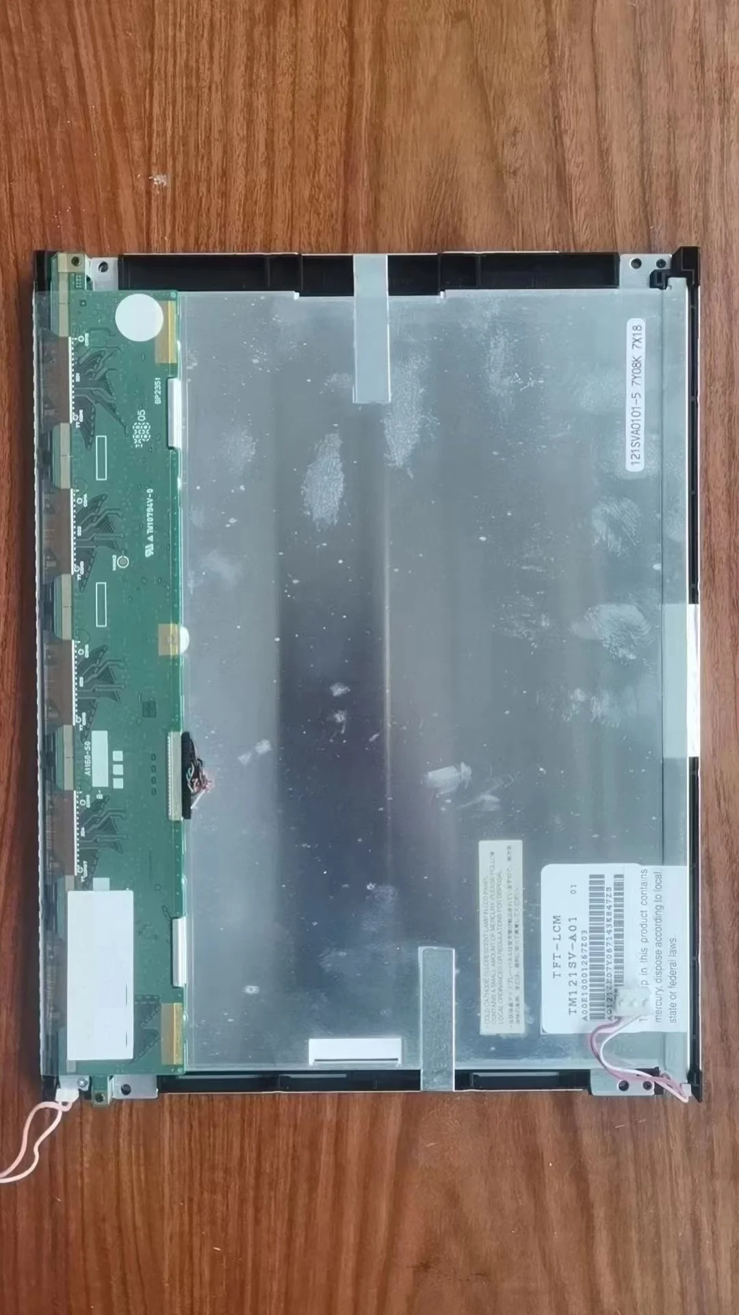 

100% original TM121SV-A01 LCD display screen