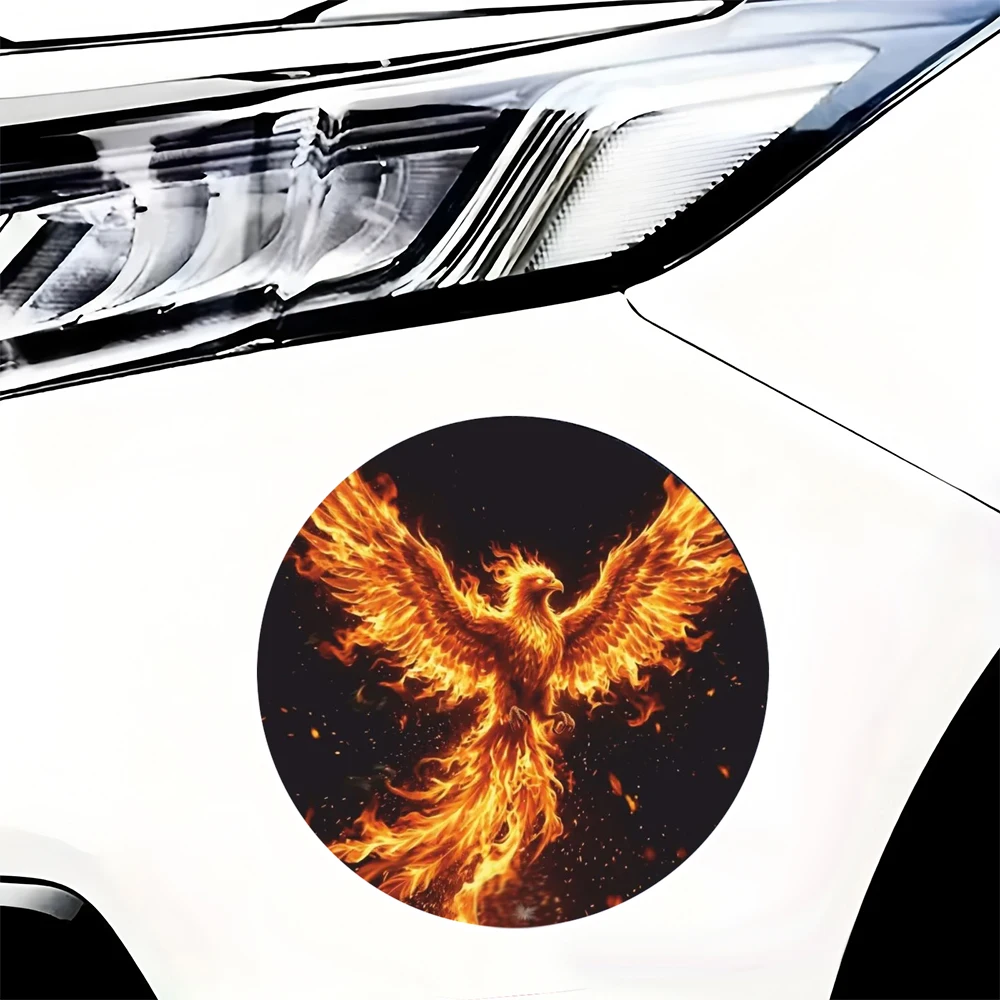 Hаклейка на авто Феникс Waterproof Vinyl Car Decals for Windows, Bumper, Exterior Decorative Accessories, Blocking Scratches