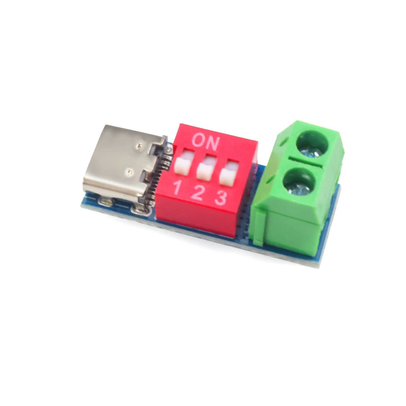 PD Trigger Module Type-C PD QC 5V 9V 12V 15V 20V Adjustable Decoy 100W Plug&Play No Soldering for Fast Charge DIY Electronics