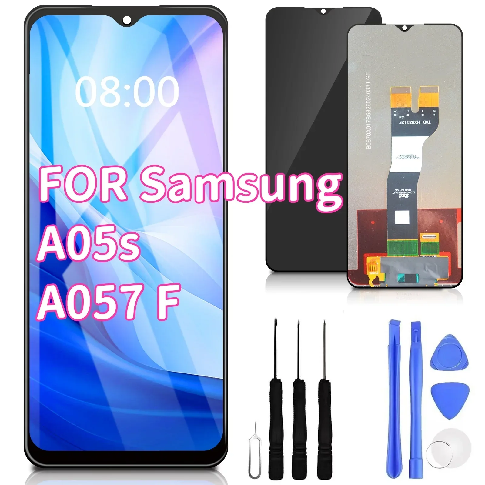 

6.7"FOR Samsung Galaxy A05s LCD pantalla Screen Display Touch Sensor Digiziter Assembly Replacement For Samsung A05 s A057 F LCD