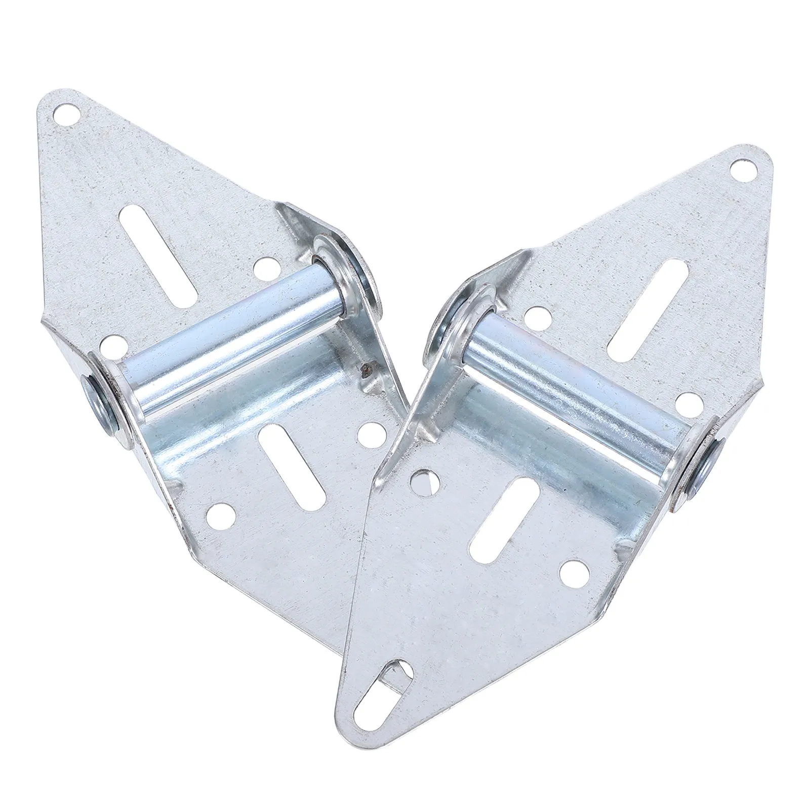 2Pcs Garage Door Hinges Heavy Duty High Load Capacity Metal Garage Door Hardware for Residential Light Commercial Replacement