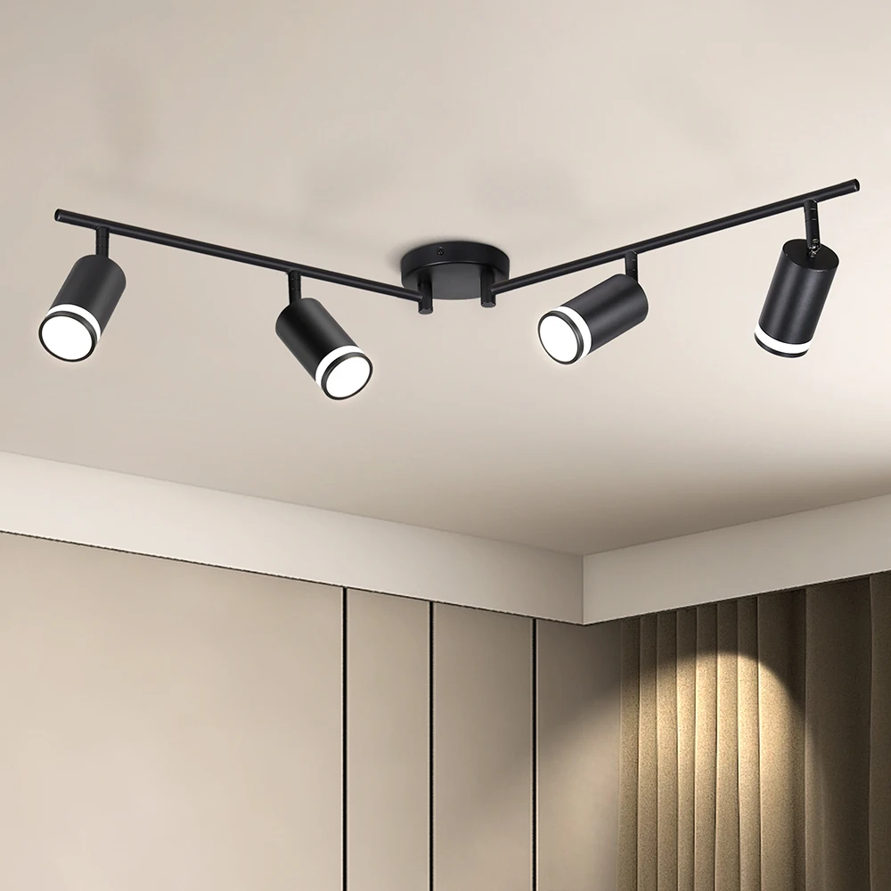 GU10 Led Spotlight Replaceable Bulb 110V 220V Led Ceiling Lighting GU10 Wall Light Indoor for Home Decor Kitchen Easy Installal