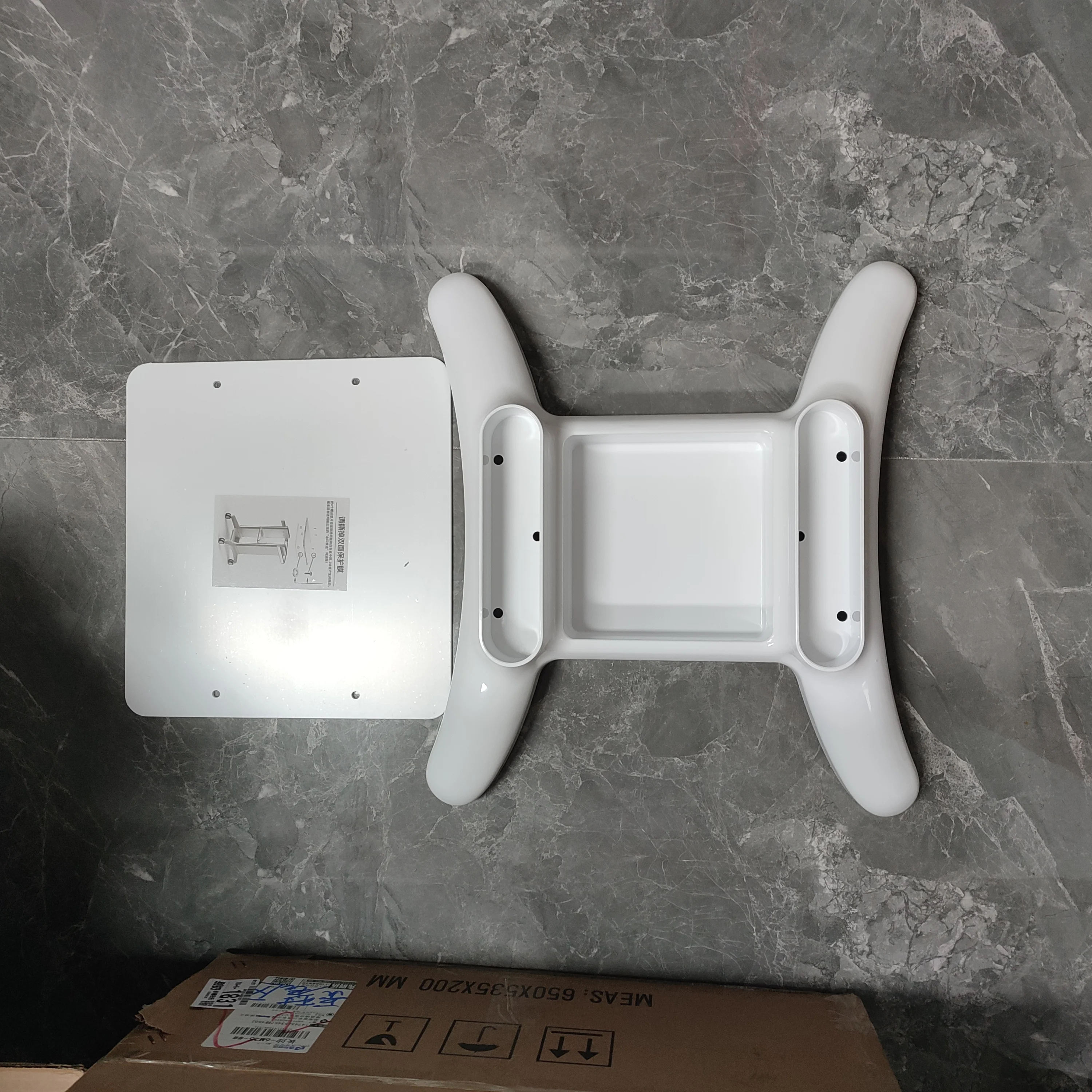 Laser Physiotherapy Machine Use Beauty Machine Display Trolley 4 Wheels Movable Cart Trolley Durable White Aesthetic