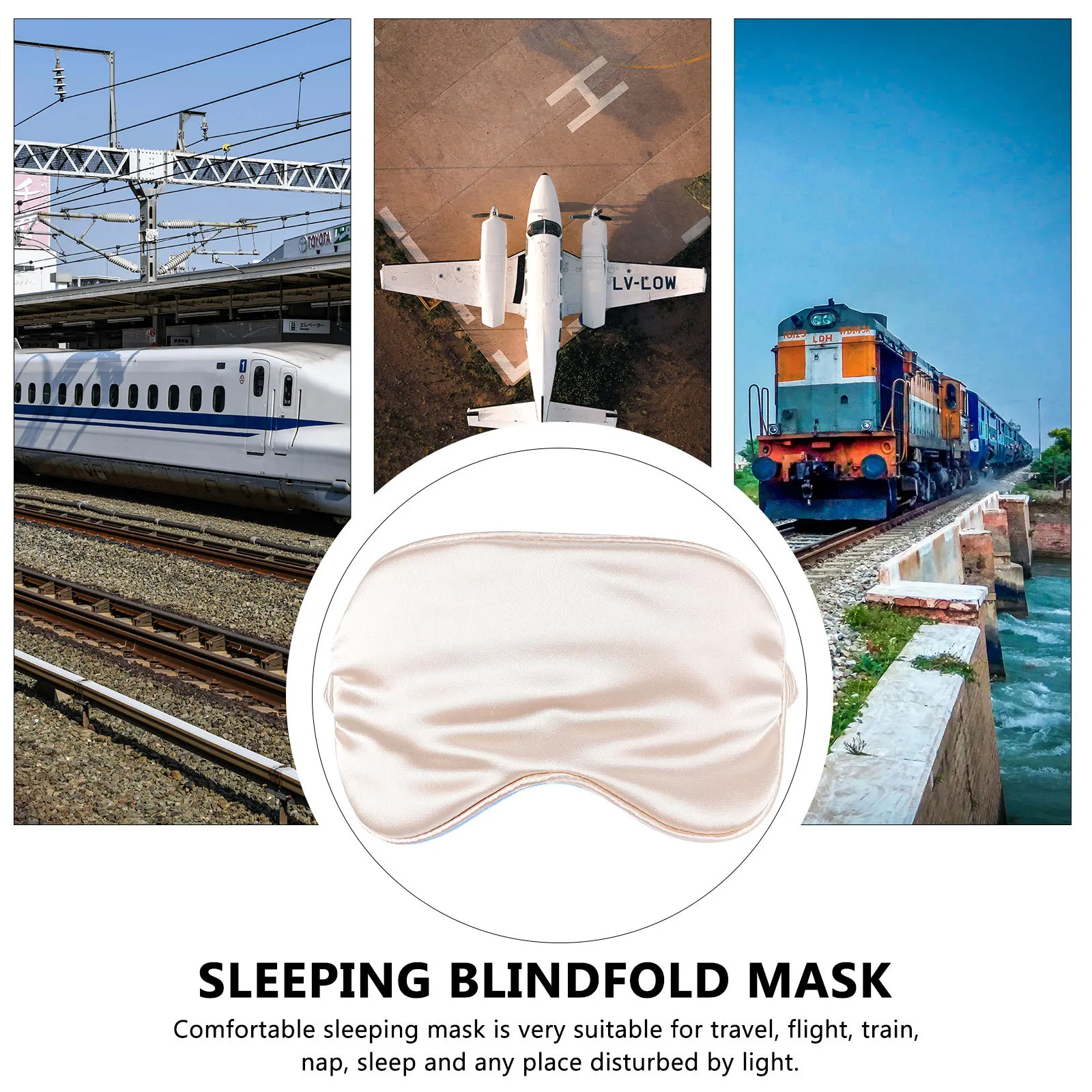 

1 комплект, маска для глаз, подарочный набор, маска для сна из искусственного шелка, повязка на голову, сумка на шнурке, дорожная повязка на глаза для женщин, дорожная повязка на глаза