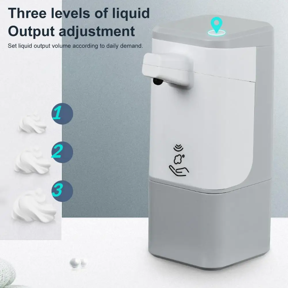 Creative Refillable Foam Soap Dispenser Large Capacity Wall-mounted Intelligent Induction Soap Dispenser Touchless