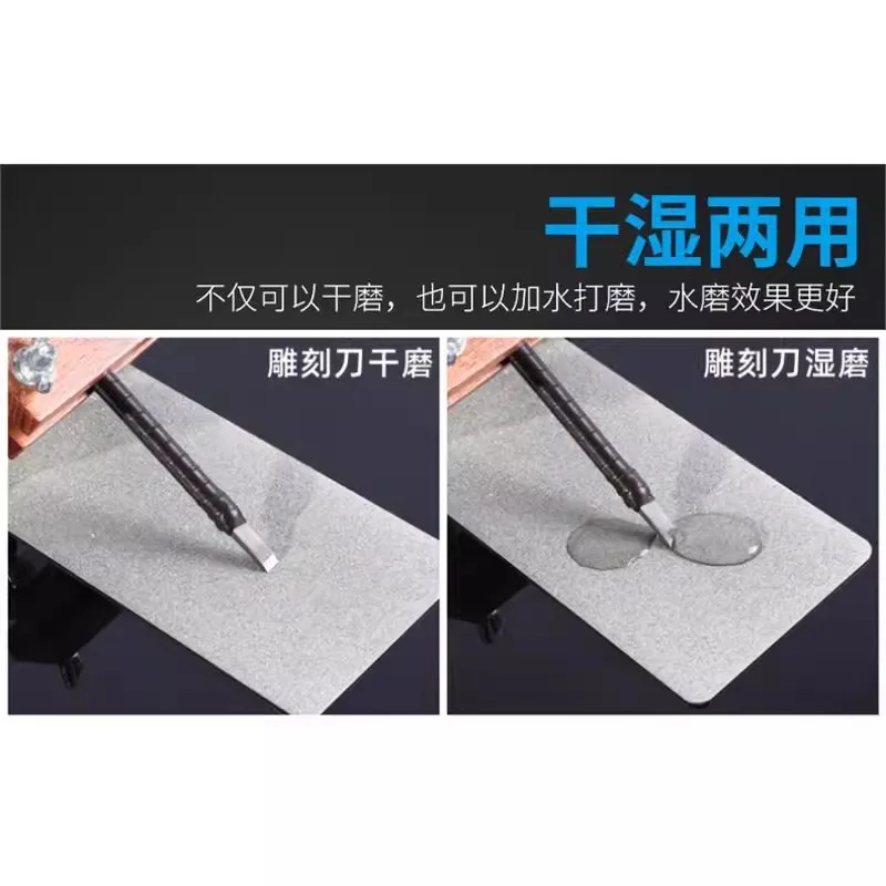 Diamond 170mm 80~2000# Plate Large Sharpening Stone Professional Knife Sharpener Hard Knife Edge Sharp Vertex Blade Kitchen