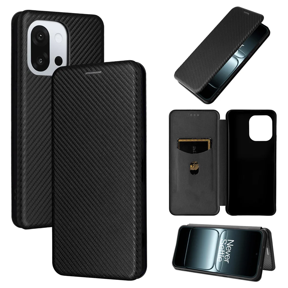 

Роскошный чехол для OnePlus 13T 5G, магнитный кожаный чехол-книжка для OnePlus 7, откидная крышка