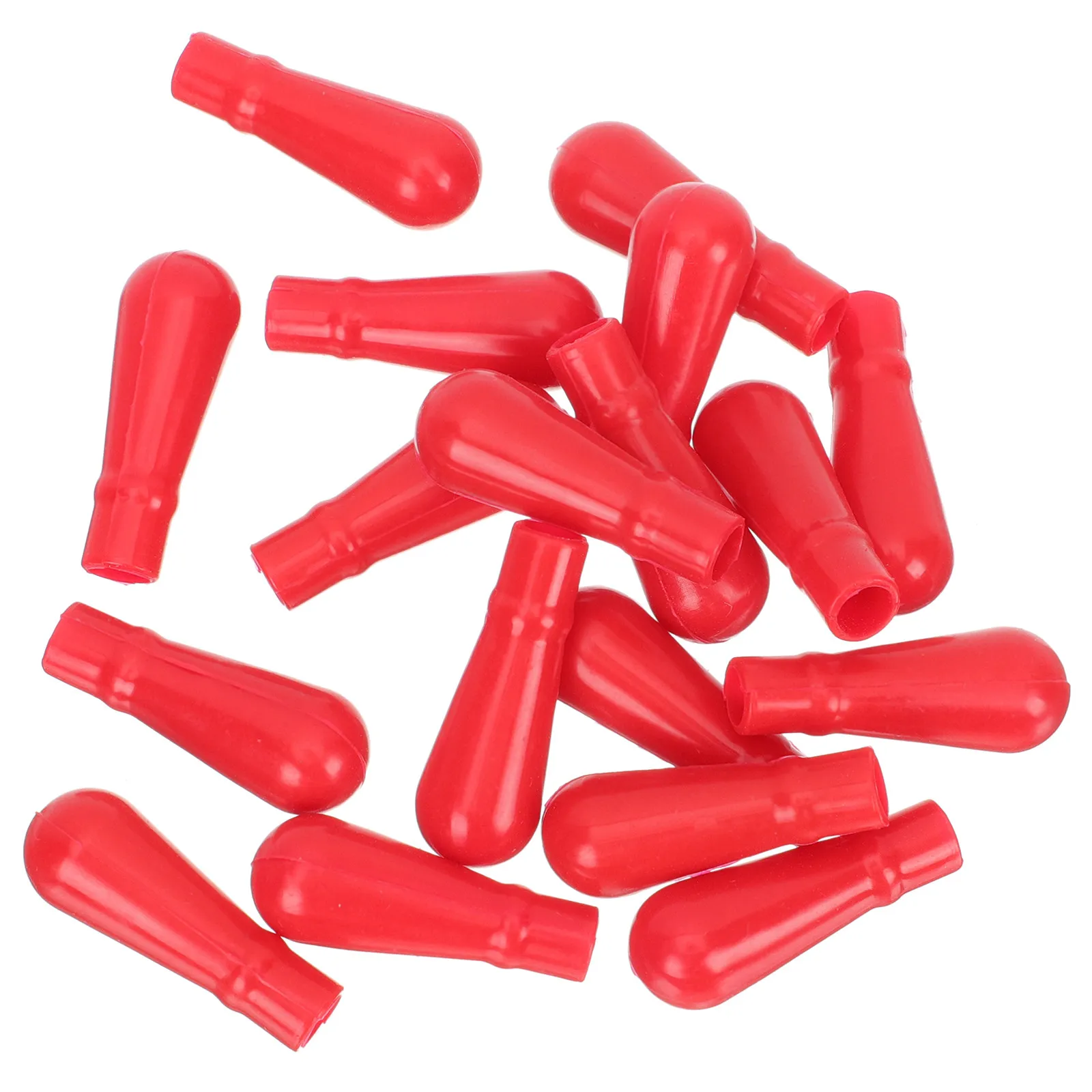 50pcs Tips Lab Pipette Dropper Rubber Bulb Bottle Tools Droppers Head Caps Pipette Dropper Caps For Liquid Transfer