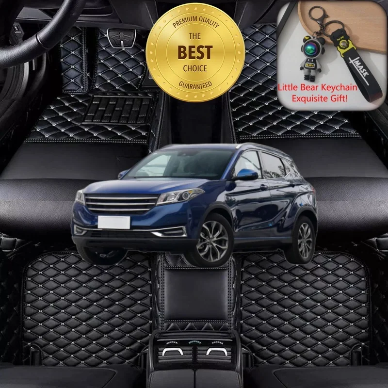 Customized Fit for DFSK Seres 3 Car Floor Mats Car Accessories Tailored Luxury Auto Carpet Liner Mats Rugs Left/Right-hand Drive