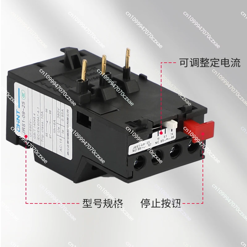 

Chint Thermal Overload Relay JRS1-09~25/Z 40-80/Z Thermal Relay Overload Protection JRS1-40-80/Z (F) Alternating Current