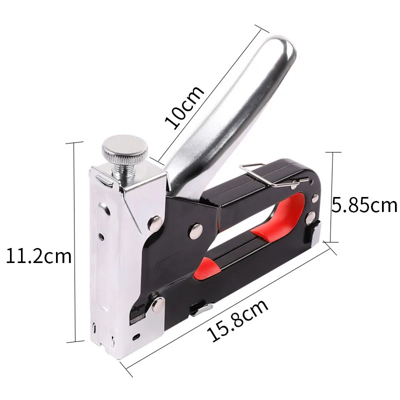 3 In 1 Nail Gun DIY Furniture Construction Stapler Upholstery Staple Gun With 600 Staples Home Decor Carpentry Tools