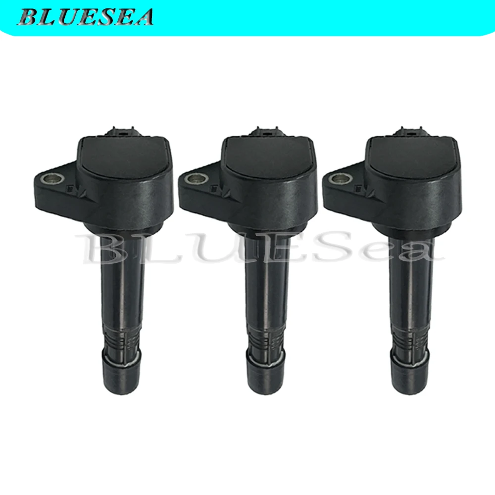 

3x New Ignition Coil 30520-RN0-A01 099700-149 For Acura MDX RDX ZDX Honda Pilot Ridgeline V6 3.5L 3.7L