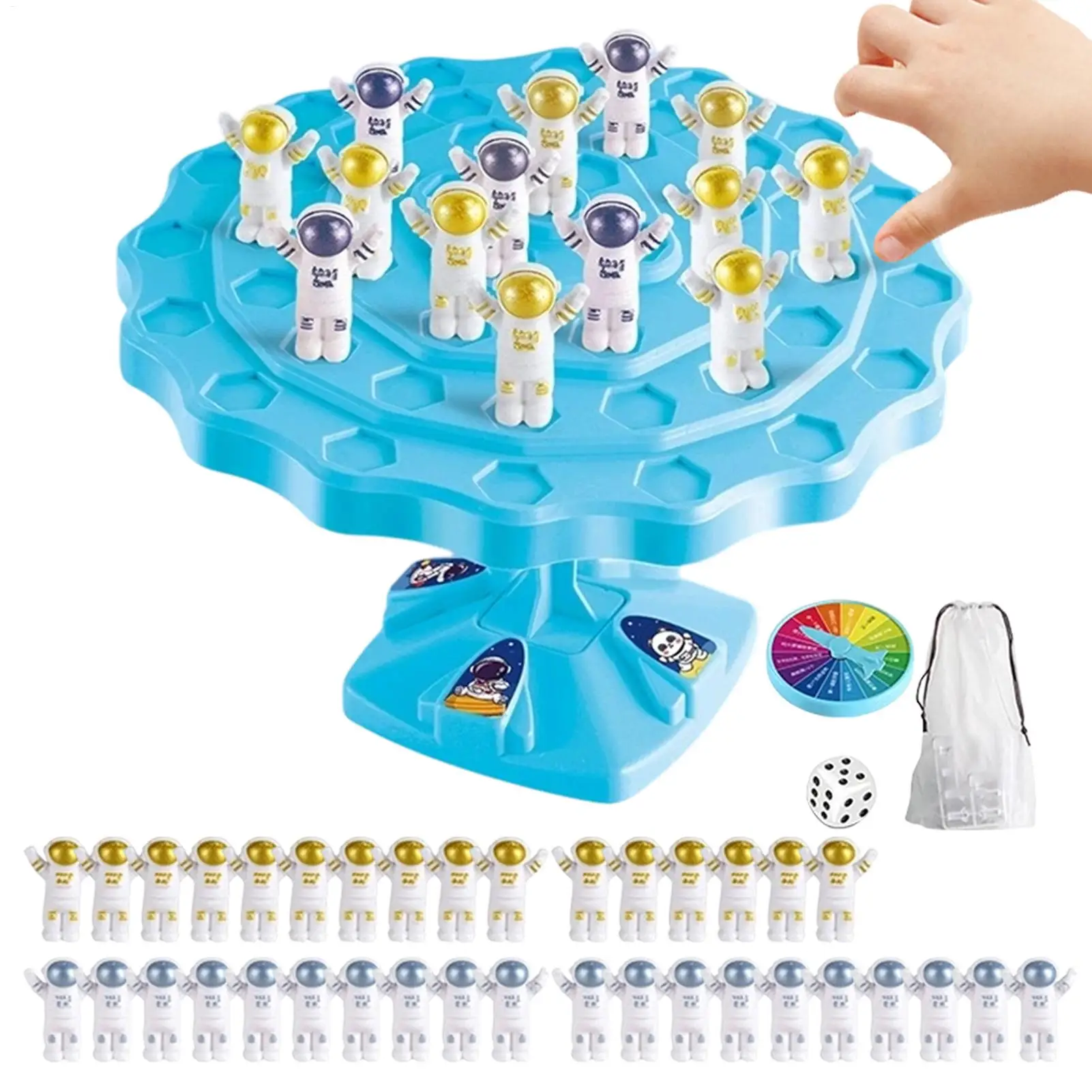 Balance Game Funny Frog Educational Toys Animal Family Learning Board Games for Kids Girls Boys Adults Classroom Travel Home