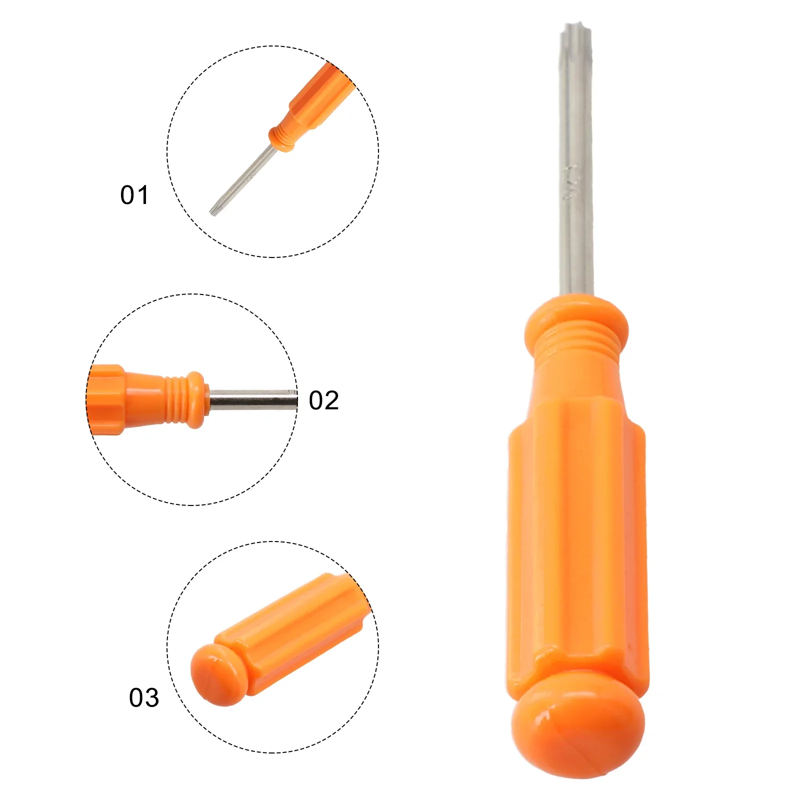 T15 T20 T25 T30 Precision Security Screwdriver Torx Head Six Lobe Torx Head Tamper Proof Screwdriver Screw Driver Wrench Key