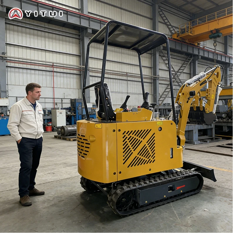

2026 Mini Excavator Discounted Price Epa Euro 5 Family Garden Mini Excavator 1.8 Ton Cab Excavator Customized