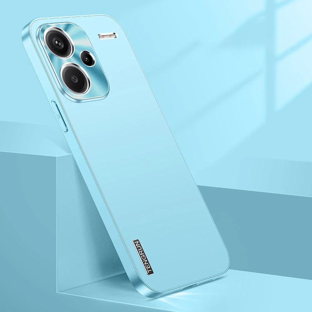 Slim Case for Xiaomi Redmi Note 13 Pro Plus Case Metal Lens Protected Plating Plastic Cover for Xiaomi Redmi Note 13 Pro 5G Case