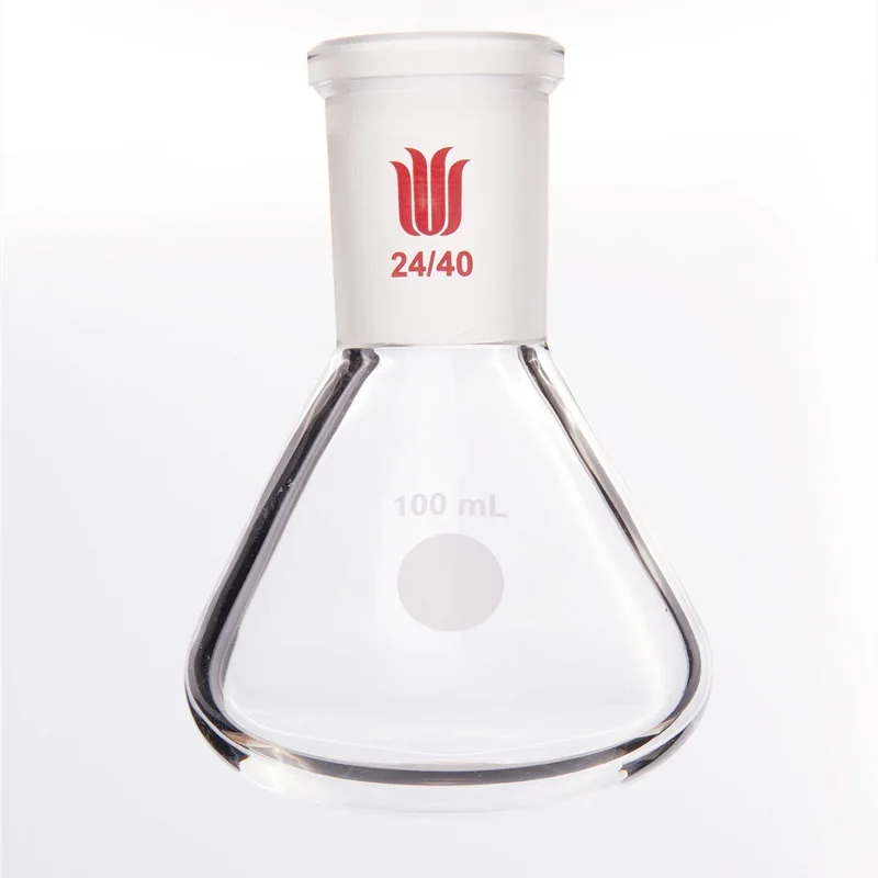 SYNTHWARE Evaporation ball bottle, Evaporative flask, Capacity 5mL 10mL 25mL 50mL 100mL, Borosilicate glass, F79