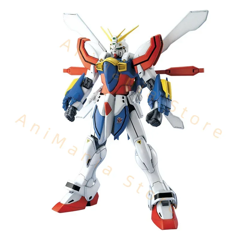 Bandai Gundam Anime Figur Montieren Modell MG 1/100 Gott Gundam GF13-017NJ2 Neue Action Figur Geschenk Sammeln kinder Spielzeug