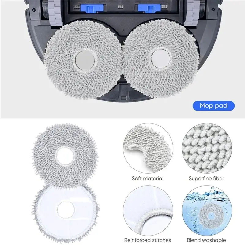 

A83X-22PCS Replacement Parts For ECOVACS For ECOVACS T30 PRO OMNI Robot Vacuum Cleaner Accessories