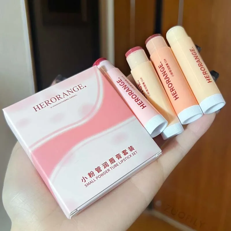 Juego de bálsamo labial hidratante de colores, lápiz labial teñido, hidratación hidratante, lápiz labial blanqueador, máscaras labial incoloras