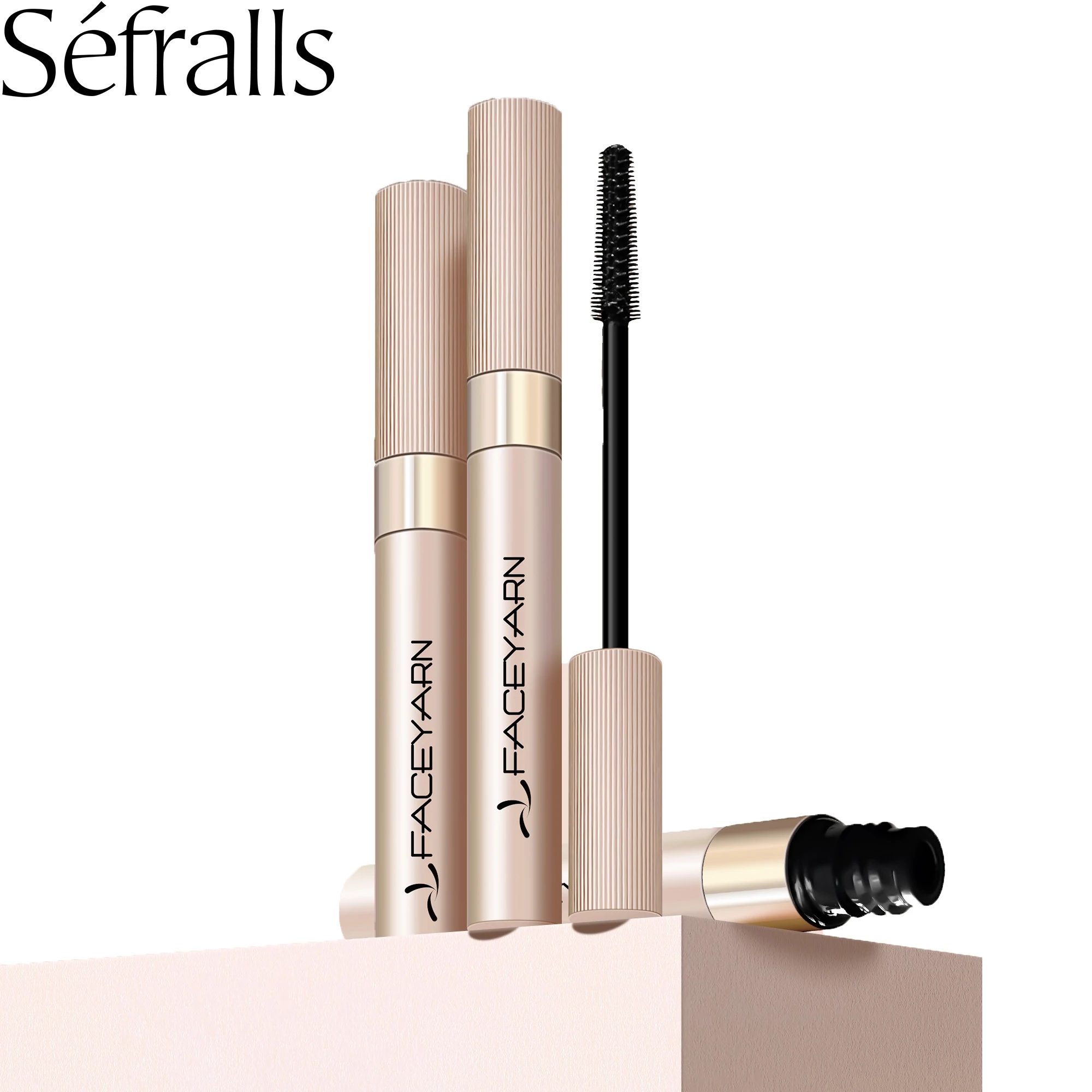 Séfralls Curling Mascara 3PCS Curl long lasting makeup retention add Dense sensation to lashes