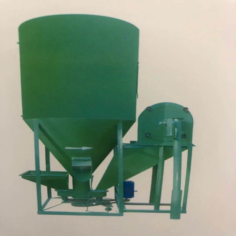 qwe New Product Efficient Vertical Cow Chicken Horse Cattle Feed Mill Equipment