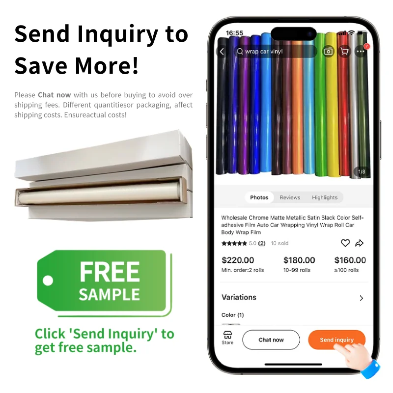 ฟิล์มไวนิลขายส่ง 1.52*15 เมตร/ม้วน ฟิล์มหุ้มรถยนต์ PET สีสันสดใส ฟิล์มเลเซอร์สีเงิน ฟิล์มไวนิลหุ้มรถยนต์แบบม้วน รับสั่งทำสำหรับการหุ้มรถยนต์