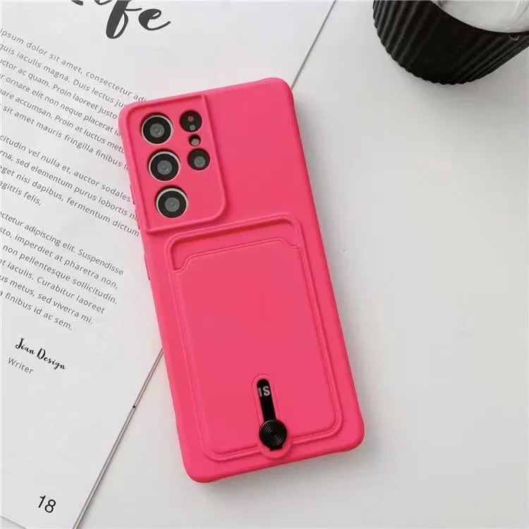 Kartenhalter Brieftasche Handyhülle für Samsung Galaxy S25 Ultra S24 Plus S23 FE A55 A56 A36 A06 A16 A07 A17 Silikon Soft Cover – Detail 11