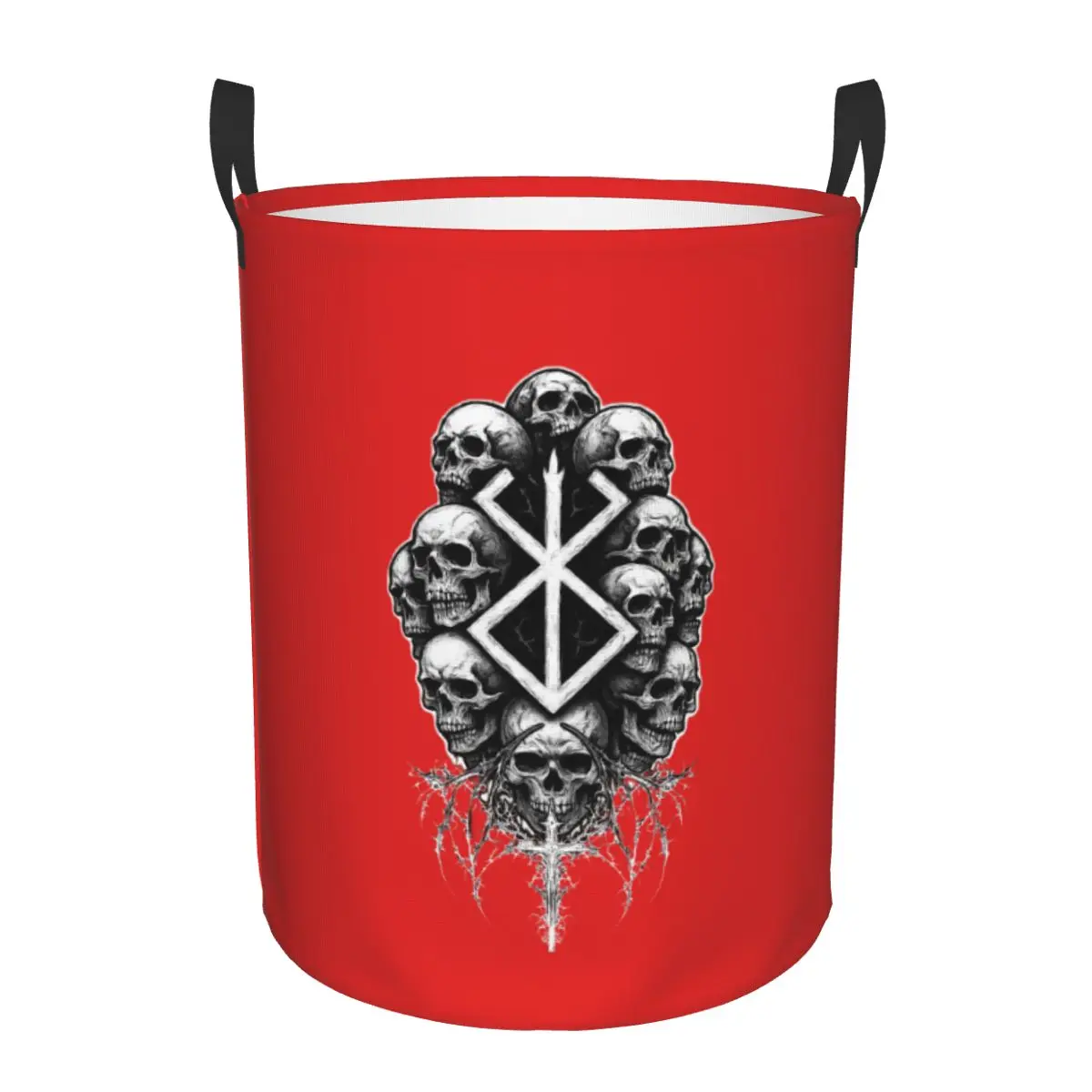 Japane Anime B-Berserk Laundry Hamper Large Clothes Storage Basket Manga Toy Bin Organizer for Boy Girl