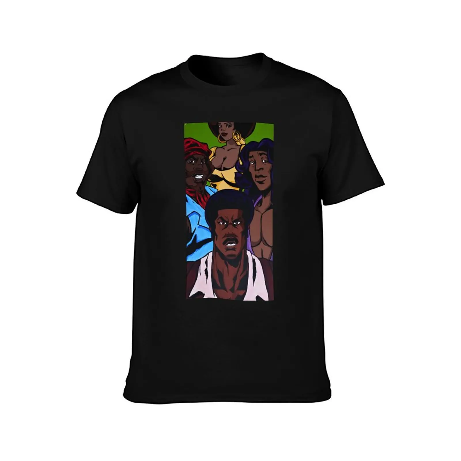 Black Dynamite T-Shirt Sun Protective Outdoor Tee Top T-Shirt