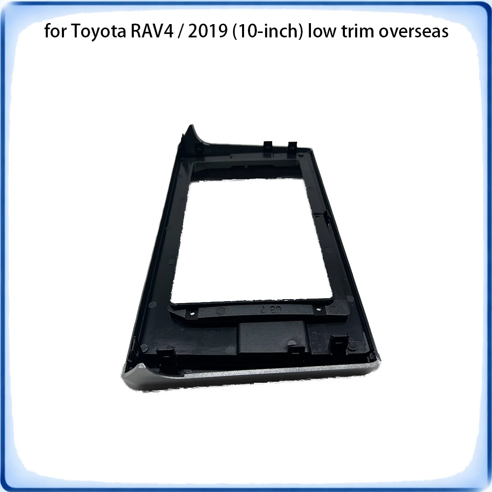 Car Radio Fascia Frame For Toyota RAV4 2019 10 inch Low Trim Overseas Version Wiring Harness