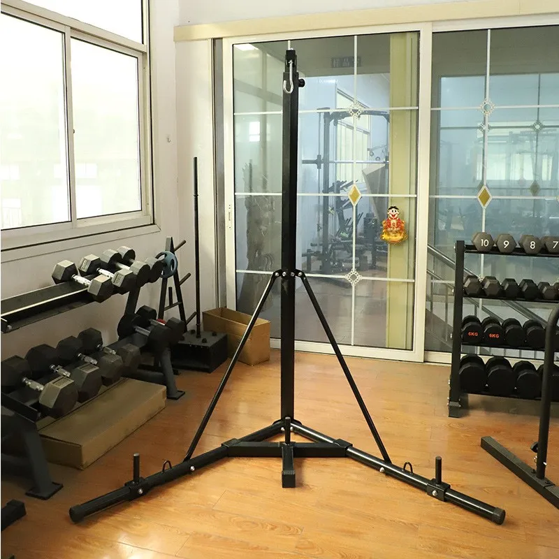 Boxing Rack Household Folding Sandbag Hanging Type Suspension Rack Indoor Sanda Training Equipment Sandbag Base