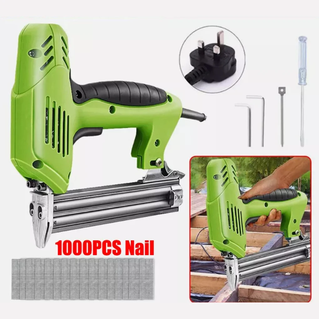 F30 электрический пистолет для гвоздей, степлер, пистолет 1800 Вт, деревообрабатывающие инструменты, степлер для гвоздей, степлер для стрелков, степлер для мебели, ручной инструмент «сделай сам»