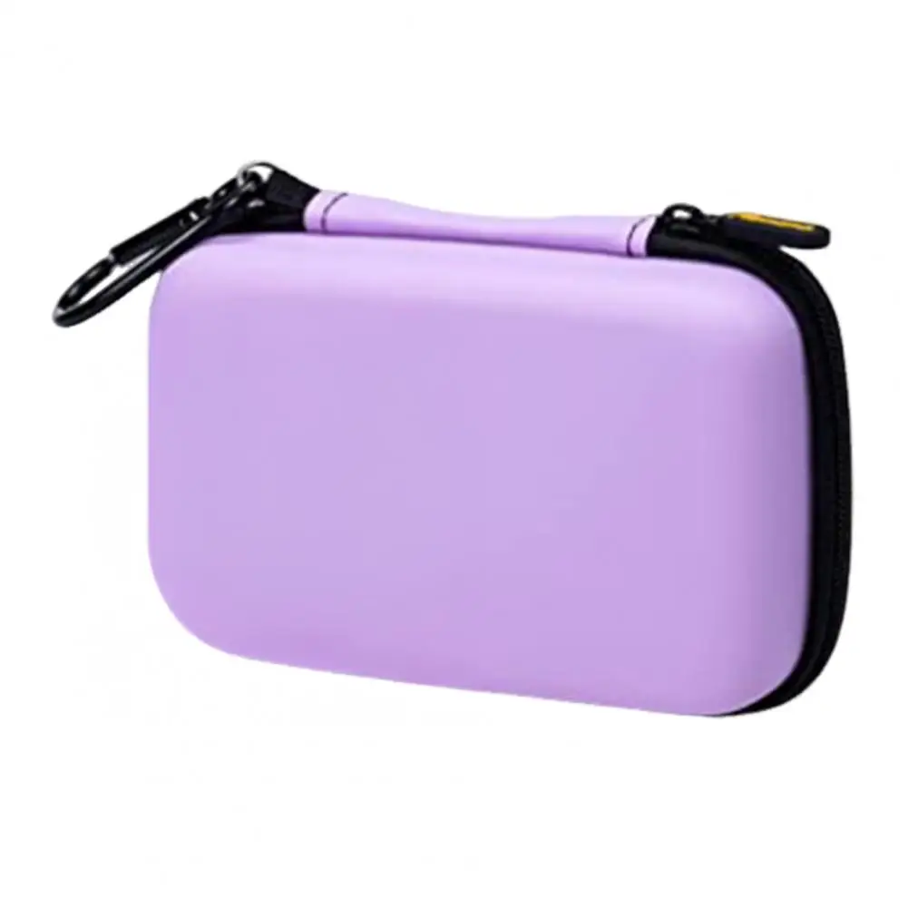 Mini Printer Storage Bag Carrying Case for Label Maker Machine Capacity Organizer with Zipper Closure Shockproof Portable
