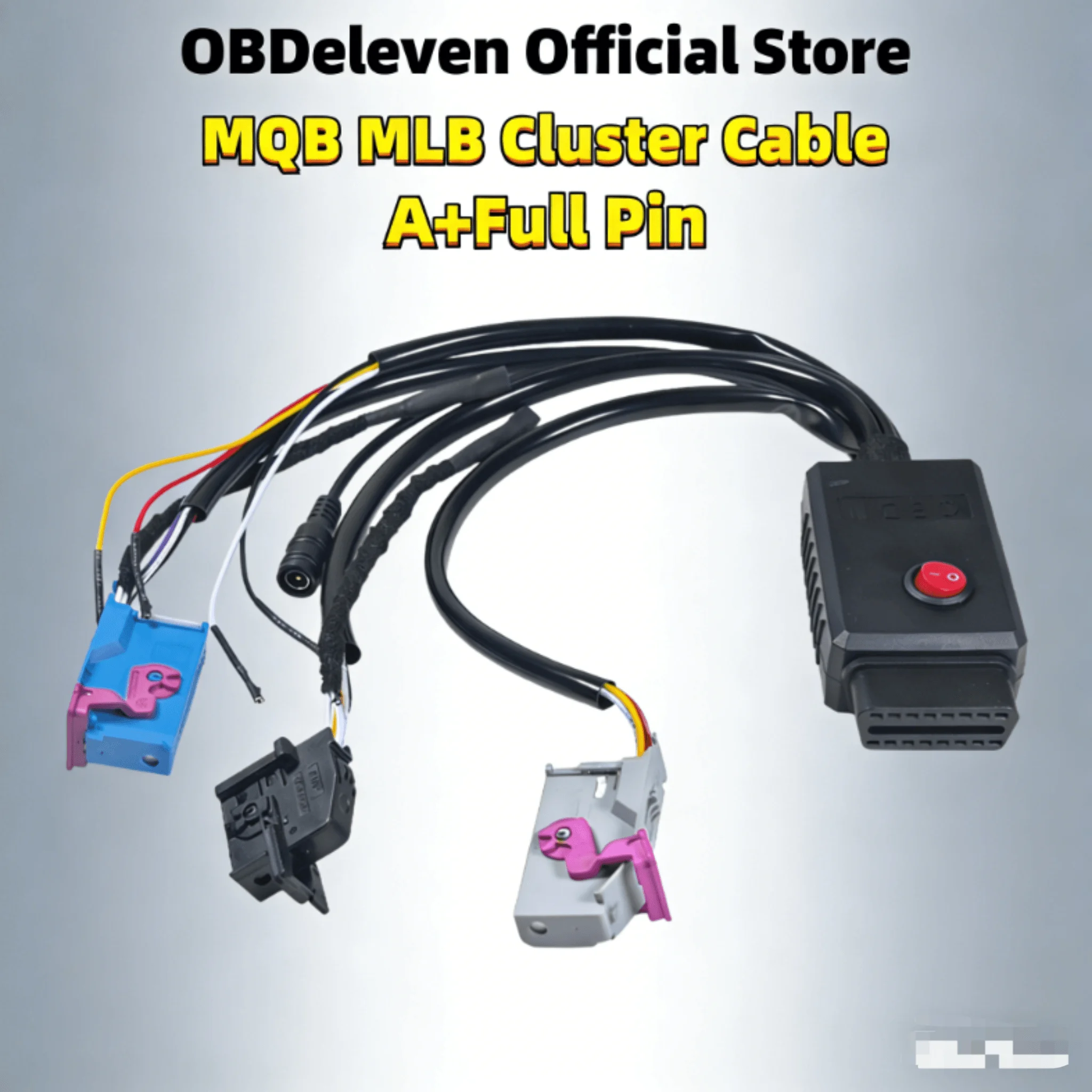 

Кабель питания кластера MQB, 12 В, 4-й кабель для программы ключей ID48, кабель 5-го кластера, кабель MQB NEC35XX, кабель MQB48, приборный кабель, подходит для VVDI2 CGDI