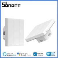 SONOFF T5 TX Ultimate Smart Wall Switch Full Touch Access LED Light Edge Multi-Sensory EWeLink Remote Control Via Alexa Google