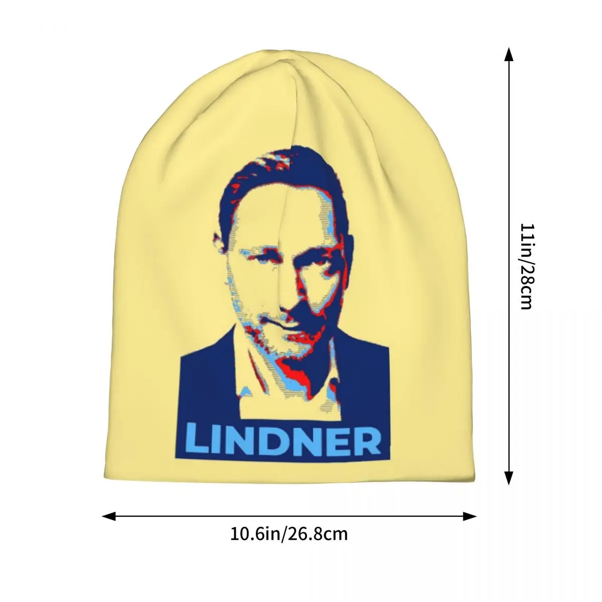 أسطورة كريستيان ليندنر وزير المالية Skullies قبعة صغيرة قبعة الخريف الدافئة محبوك بونيه قبعات للرجال النساء الكبار