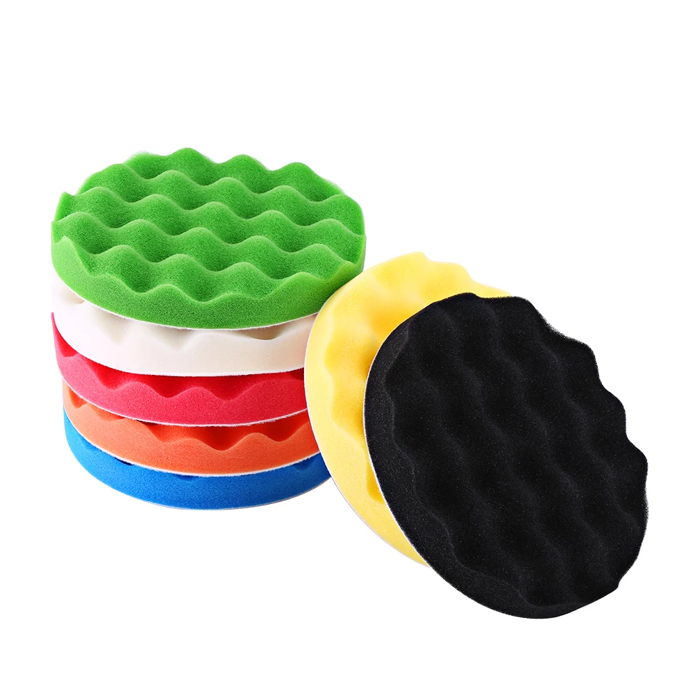 Polishing Pad /Set 7in Dia Maintenance Buffing Pad Professional Reusable for Car